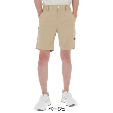 パーリーゲイツ PEARLY GATES　メンズ ストレッチ ドビー ショートパンツ 053-5132501　2025年モデル ベージュ
