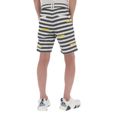 パーリーゲイツ PEARLY GATES　メンズ ボーダー柄 ストレッチ ショートパンツ 053-5132513　2025年モデル 詳細2