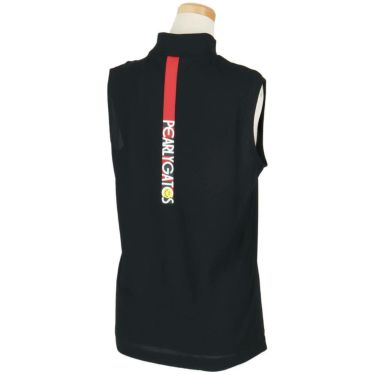 パーリーゲイツ PEARLY GATES　レディース ハニカム 鹿の子 スリーブレス モックネックシャツ 055-5267612　2025年モデル 詳細2