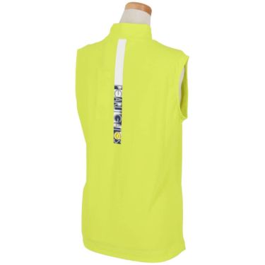 パーリーゲイツ PEARLY GATES　レディース ハニカム 鹿の子 スリーブレス モックネックシャツ 055-5267612　2025年モデル 詳細4