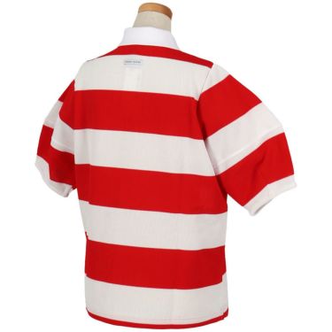 パーリーゲイツ PEARLY GATES　レディース 切替ボーダー 半袖 ポロシャツ 055-5160510　2025年モデル 詳細2