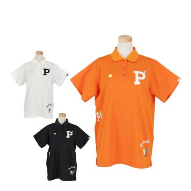 パーリーゲイツ PEARLY GATES　レディース ワッフルメッシュ 半袖 ポロシャツ 055-5160514　2025年モデル 詳細1