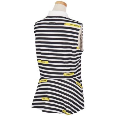 パーリーゲイツ PEARLY GATES　レディース 4WAY ポップコーン スリーブレス ポロシャツ 055-5160526　2025年モデル 詳細2