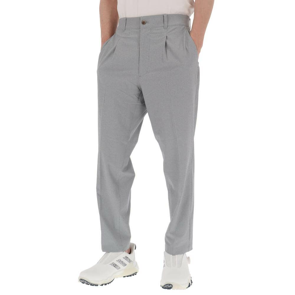 マンシングウェア Munsingwear　メンズ ストレッチ ストライプ 9分丈 パンツ MG5SLP82M　2025年モデル 詳細4