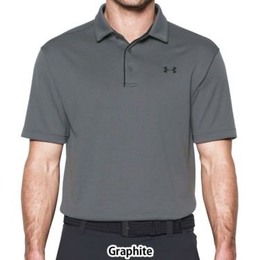 アンダーアーマー UNDER ARMOUR　メンズ 4WAYストレッチ UVケア 半袖 ポロシャツ 1290140 040 Graphite（040）