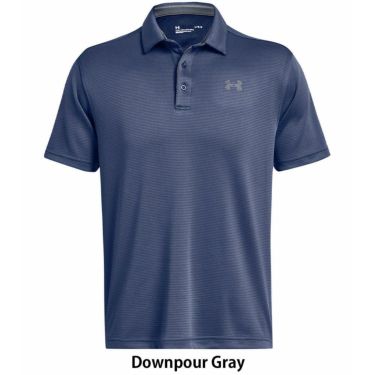 アンダーアーマー UNDER ARMOUR　メンズ 4WAYストレッチ UVケア 半袖 ポロシャツ 1290140 045 Downpour Gray（045）