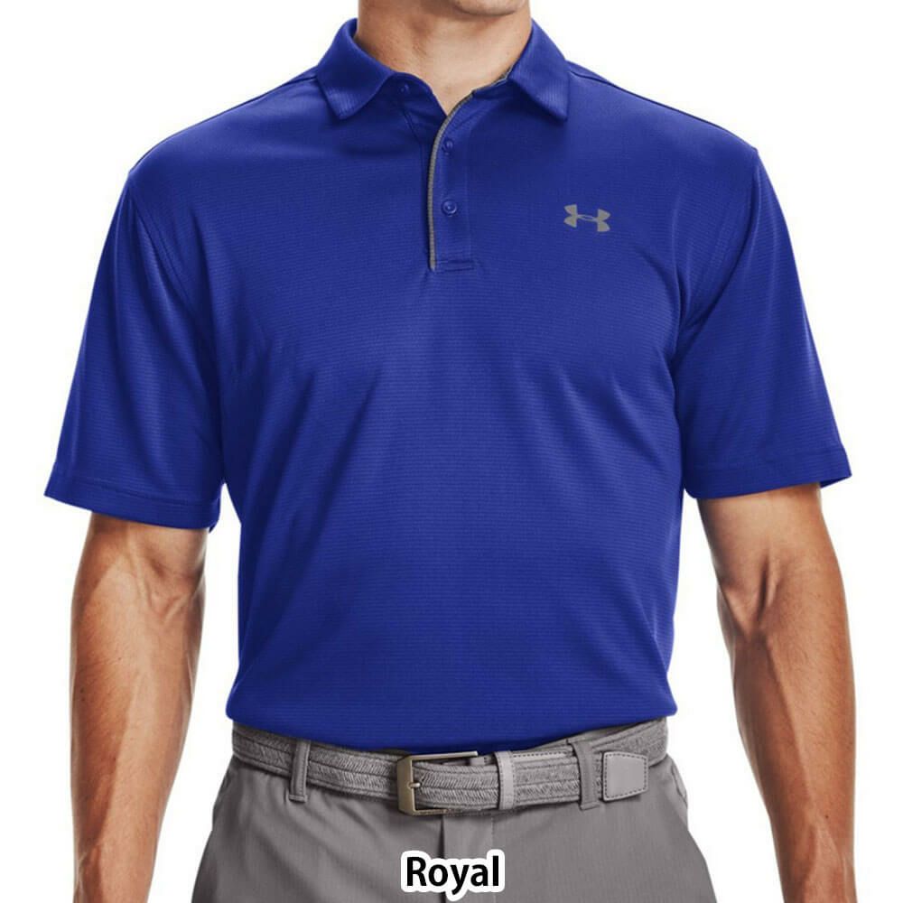 アンダーアーマー UNDER ARMOUR　メンズ 4WAYストレッチ UVケア 半袖 ポロシャツ 1290140 400 Royal（400）