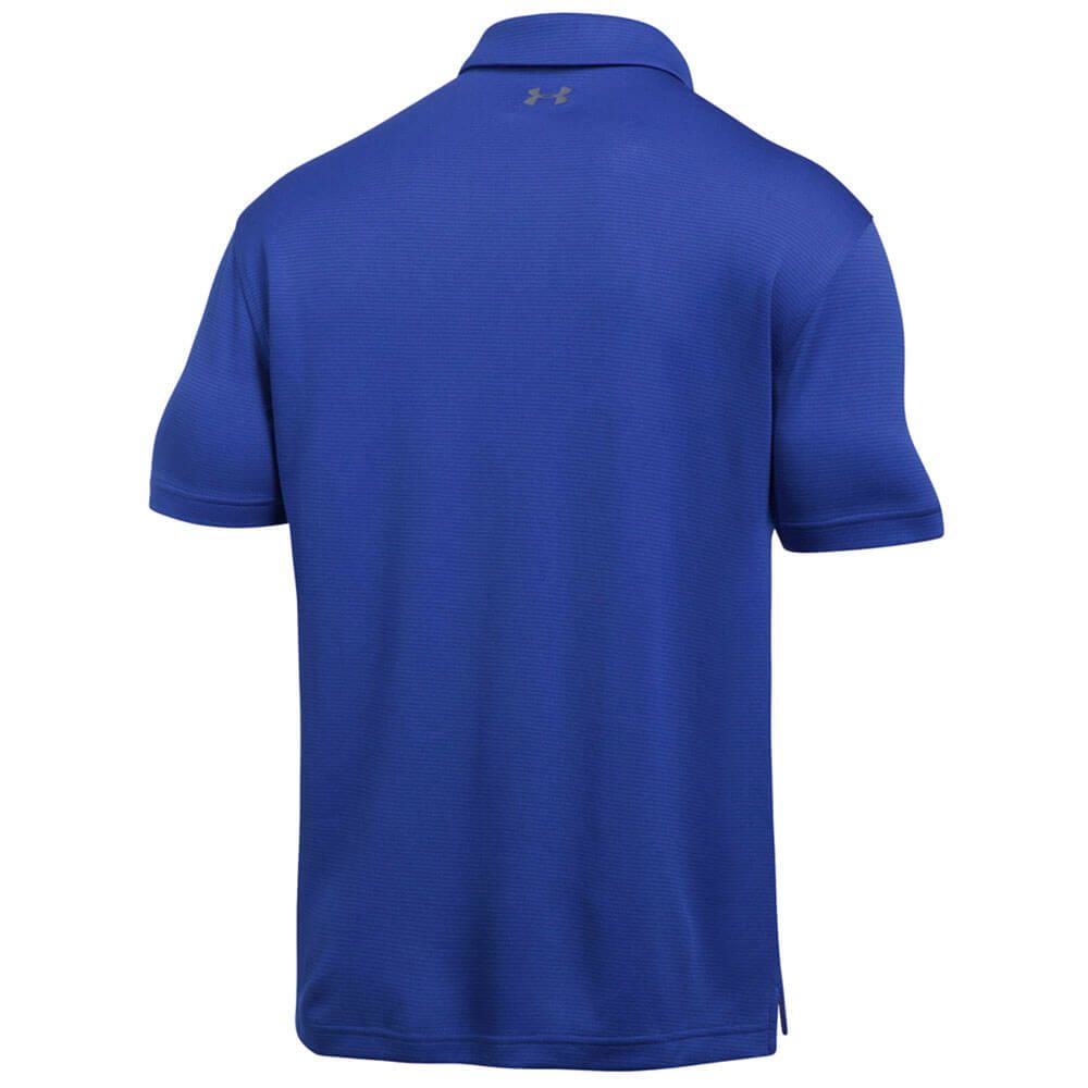 アンダーアーマー UNDER ARMOUR　メンズ 4WAYストレッチ UVケア 半袖 ポロシャツ 1290140 400 Royal 詳細2