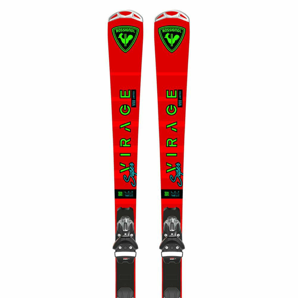 ロシニョール ROSSIGNOL　SUPER VIRAGE VIII LTD R22 + SPX 14 ROCKERACE GW BK RED スーパー ヴィラージュ VIII LTD R22　スキー板 ビンディングセット 2025-2026