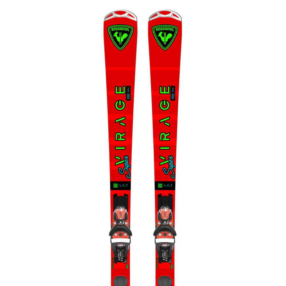 ロシニョール ROSSIGNOL　SUPER VIRAGE VIII LTD R22 + SPX 14 ROCKERACE GW BK RED スーパー ヴィラージュ VIII LTD R22　スキー板 ビンディングセット 2025-2026
