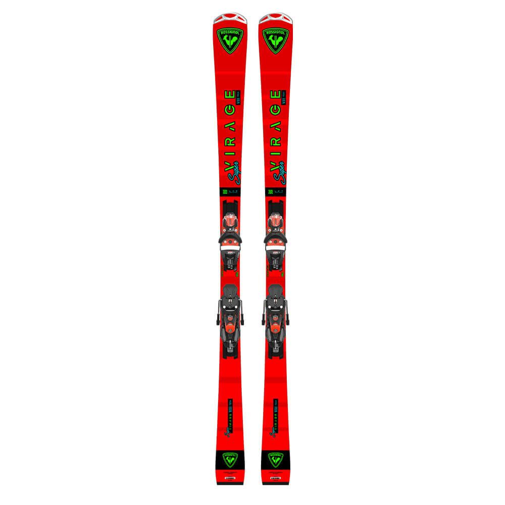 ロシニョール ROSSIGNOL　SUPER VIRAGE VIII LTD R22 + SPX 14 ROCKERACE GW BK RED スーパー ヴィラージュ VIII LTD R22　スキー板 ビンディングセット 2025-2026　詳細1