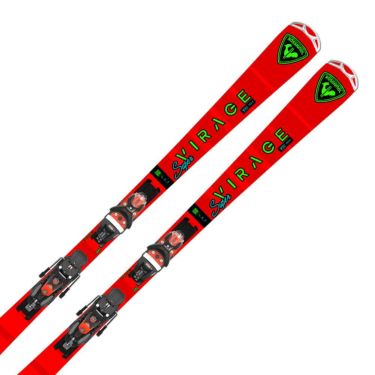 ロシニョール ROSSIGNOL　SUPER VIRAGE VIII LTD R22 + SPX 14 ROCKERACE GW BK RED スーパー ヴィラージュ VIII LTD R22　スキー板 ビンディングセット 2025-2026　詳細2