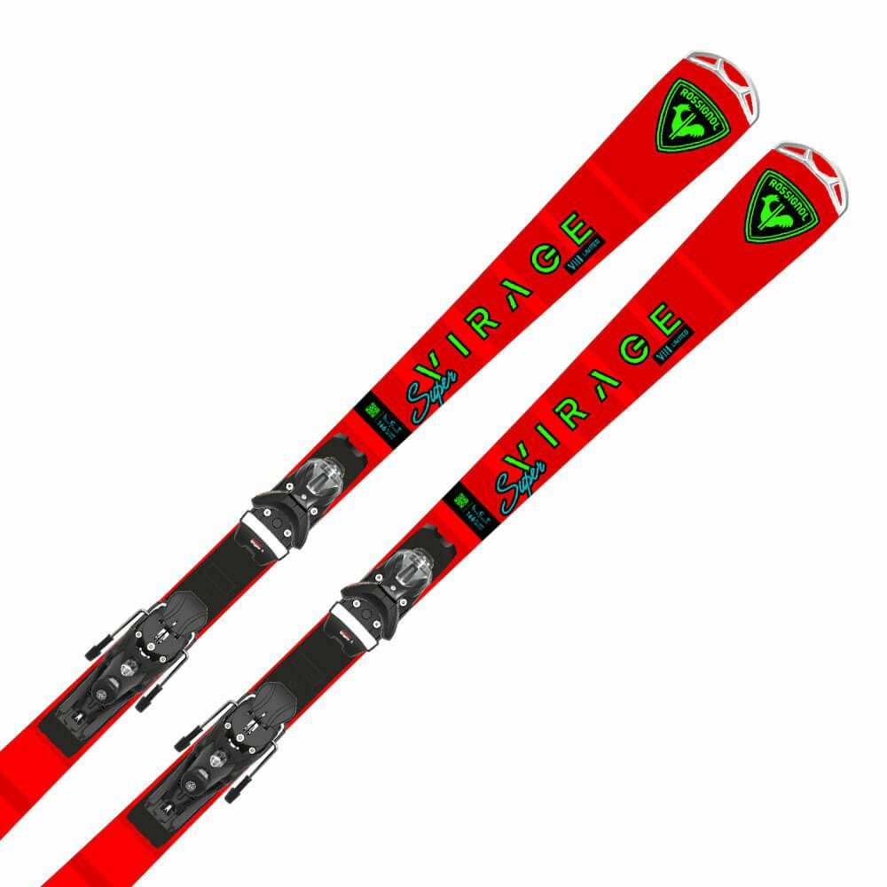 ロシニョール ROSSIGNOL　SUPER VIRAGE VIII LTD R22 + SPX 14 ROCKERACE GW BK RED スーパー ヴィラージュ VIII LTD R22　スキー板 ビンディングセット 2025-2026　詳細2
