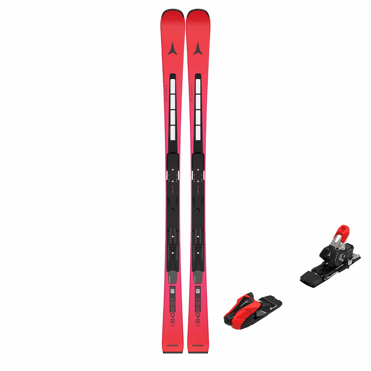 アトミック ATOMIC　REDSTER S9 RS REVOSHOCK S + ICON RS 12 レッドスター S9 アールエス レボショックS　スキー板 ビンディングセット 2025-2026