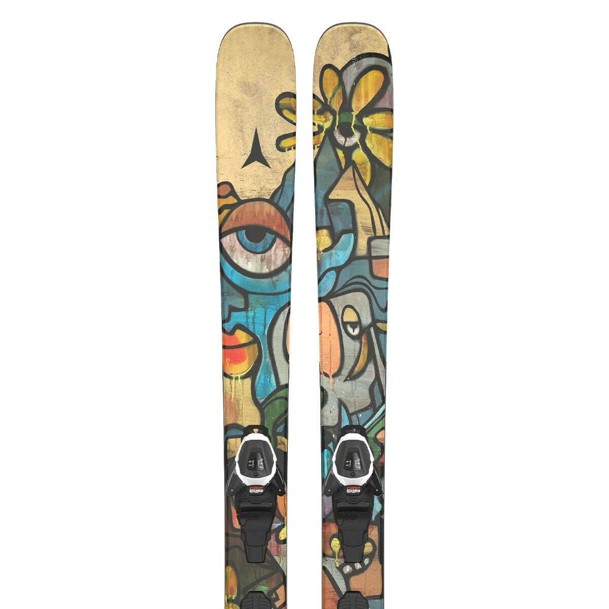 アトミック ATOMIC　BENT MINI 133-143 + L 6 GW ベント ミニ 133-143　スキー板 ビンディングセット 2025-2026