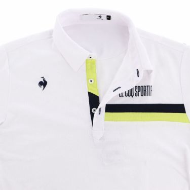 ルコック Le coq sportif　メンズ 小柄ジャガード 半袖 ポロシャツ LG5SHS08M　2025年モデル　詳細13