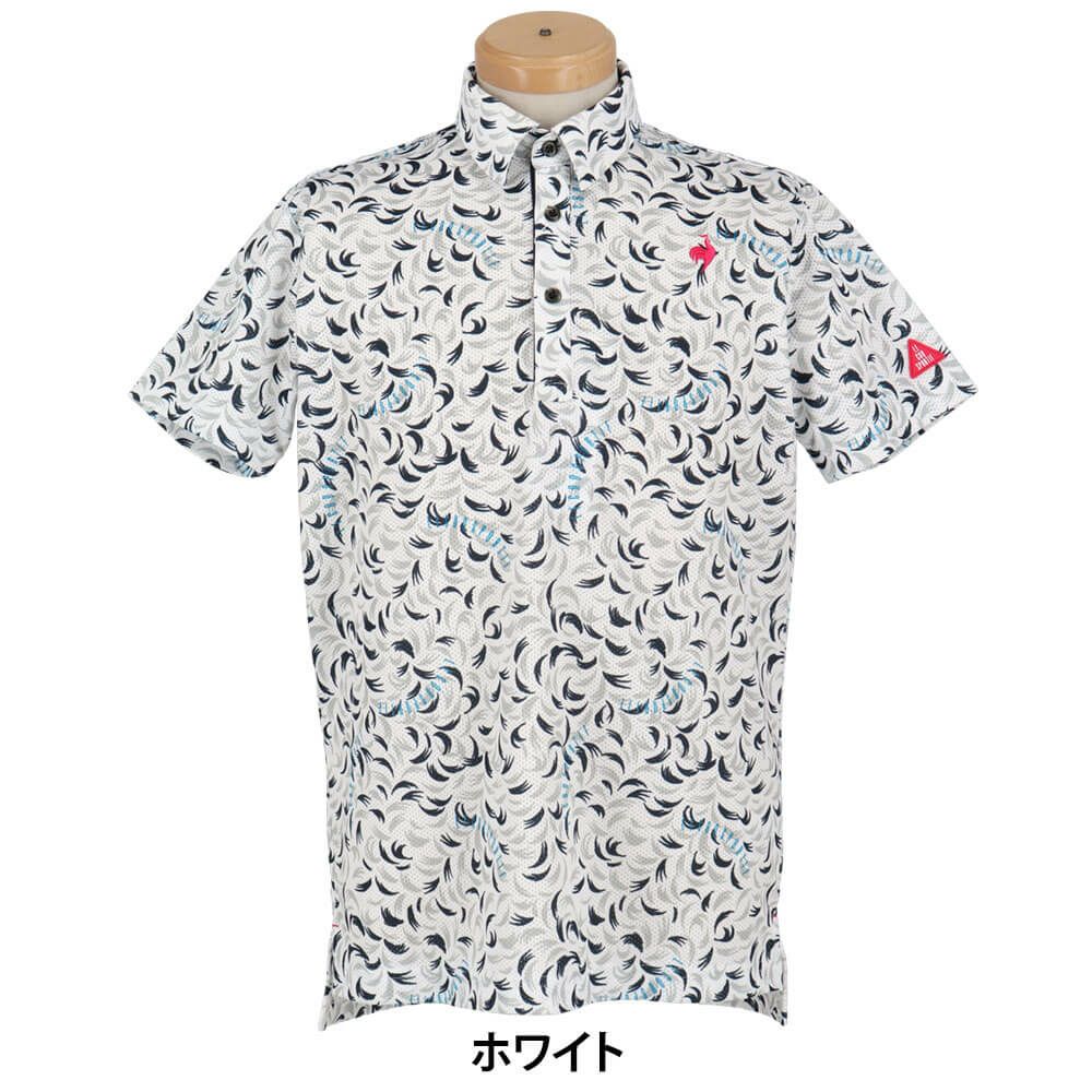 ルコック Le coq sportif　メンズ 小柄 半袖 ポロシャツ LG5SHS09M　2025年モデル　詳細11