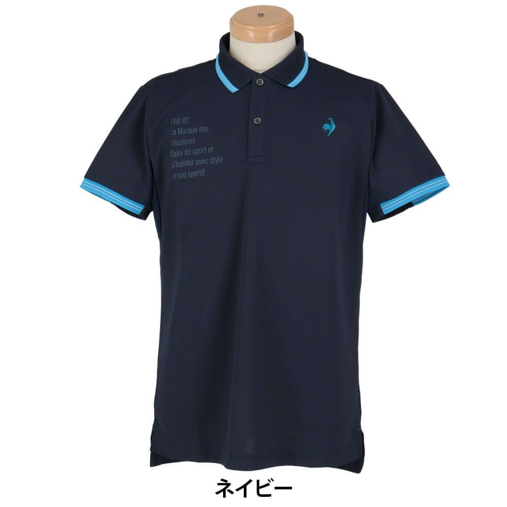 ルコック Le coq sportif　メンズ 半袖 ポロシャツ LG5SHS12M　2025年モデル　詳細2