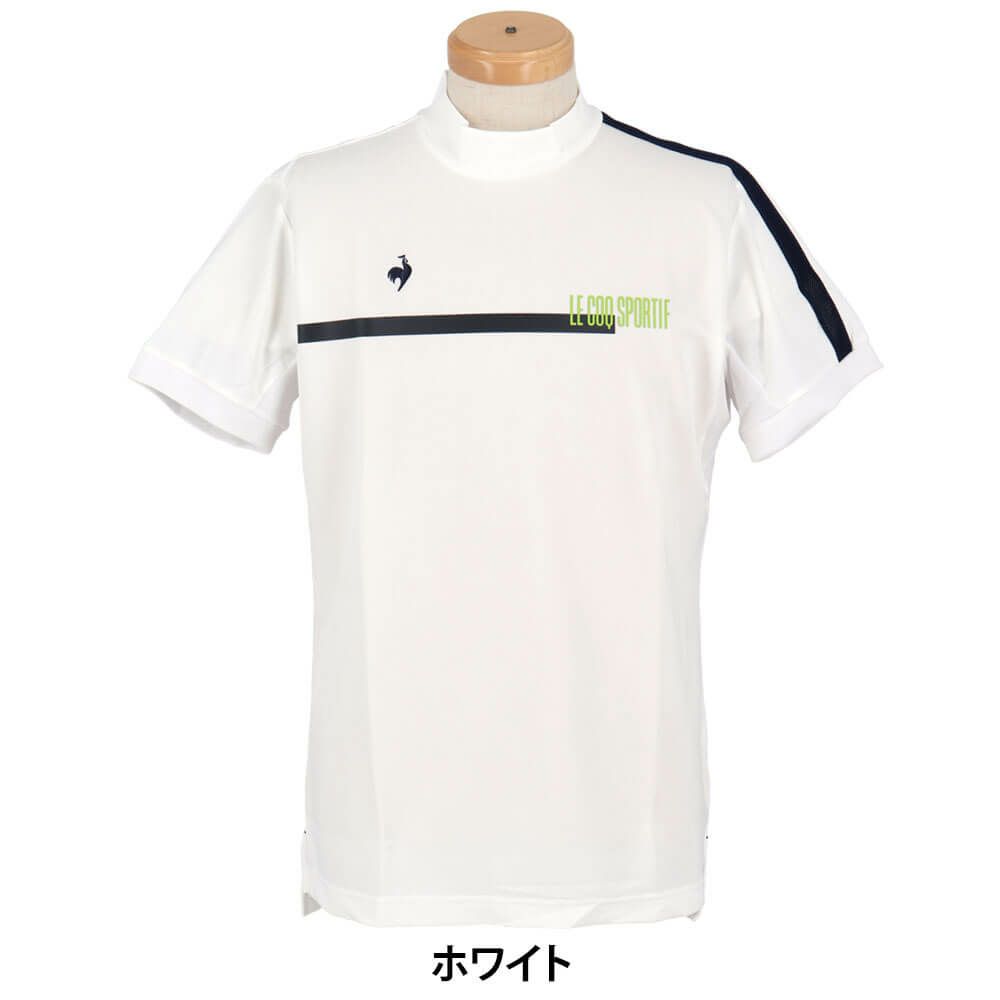 ルコック Le coq sportif　メンズ 半袖 モックネックシャツ LG5SHS52M　2025年モデル　詳細5