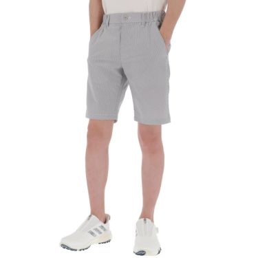 ルコック Le coq sportif　メンズ ストライプ柄 ハーフパンツ LG5SHP02M　2025年モデル　詳細4