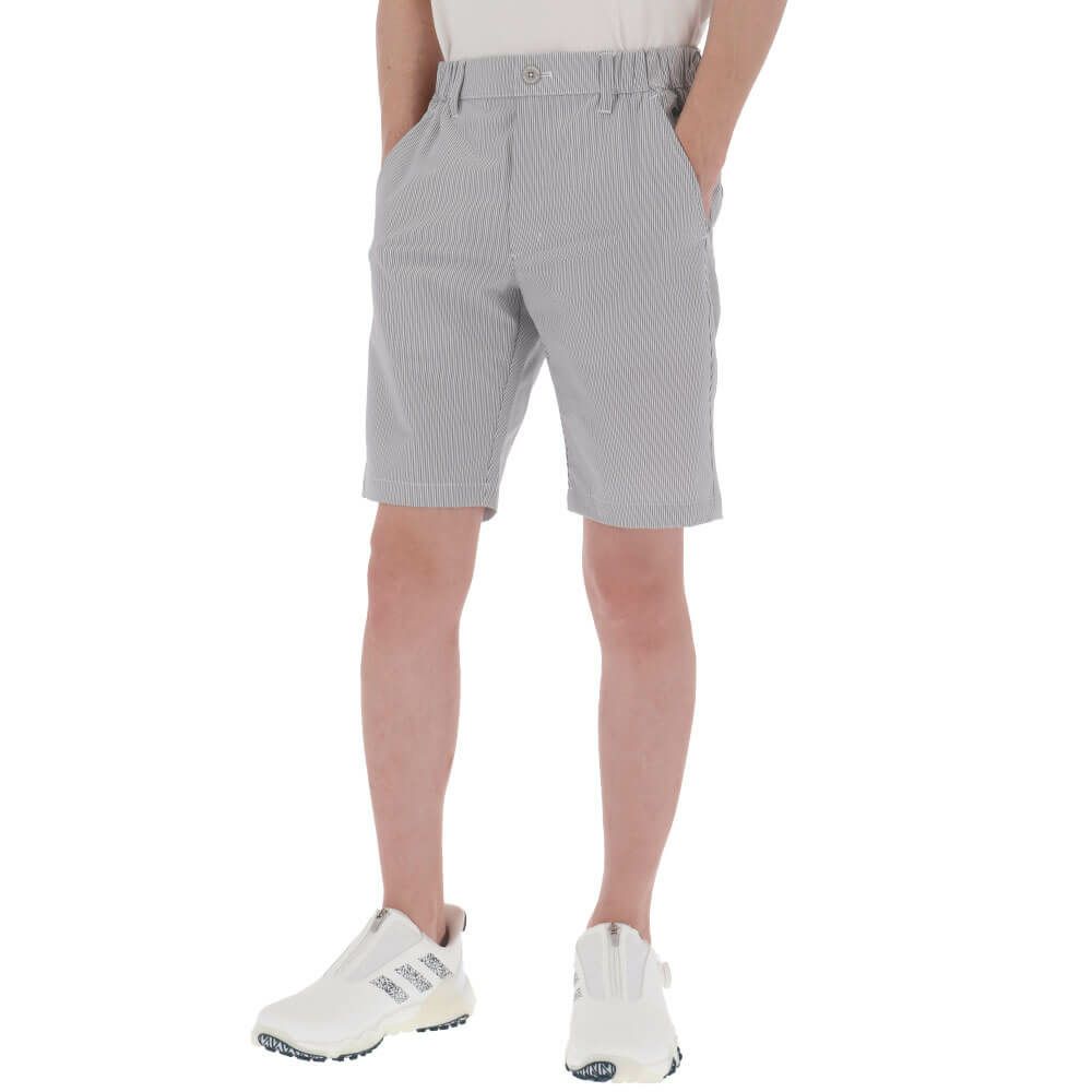 ルコック Le coq sportif　メンズ ストライプ柄 ハーフパンツ LG5SHP02M　2025年モデル　詳細4