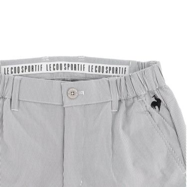 ルコック Le coq sportif　メンズ ストライプ柄 ハーフパンツ LG5SHP02M　2025年モデル　詳細5