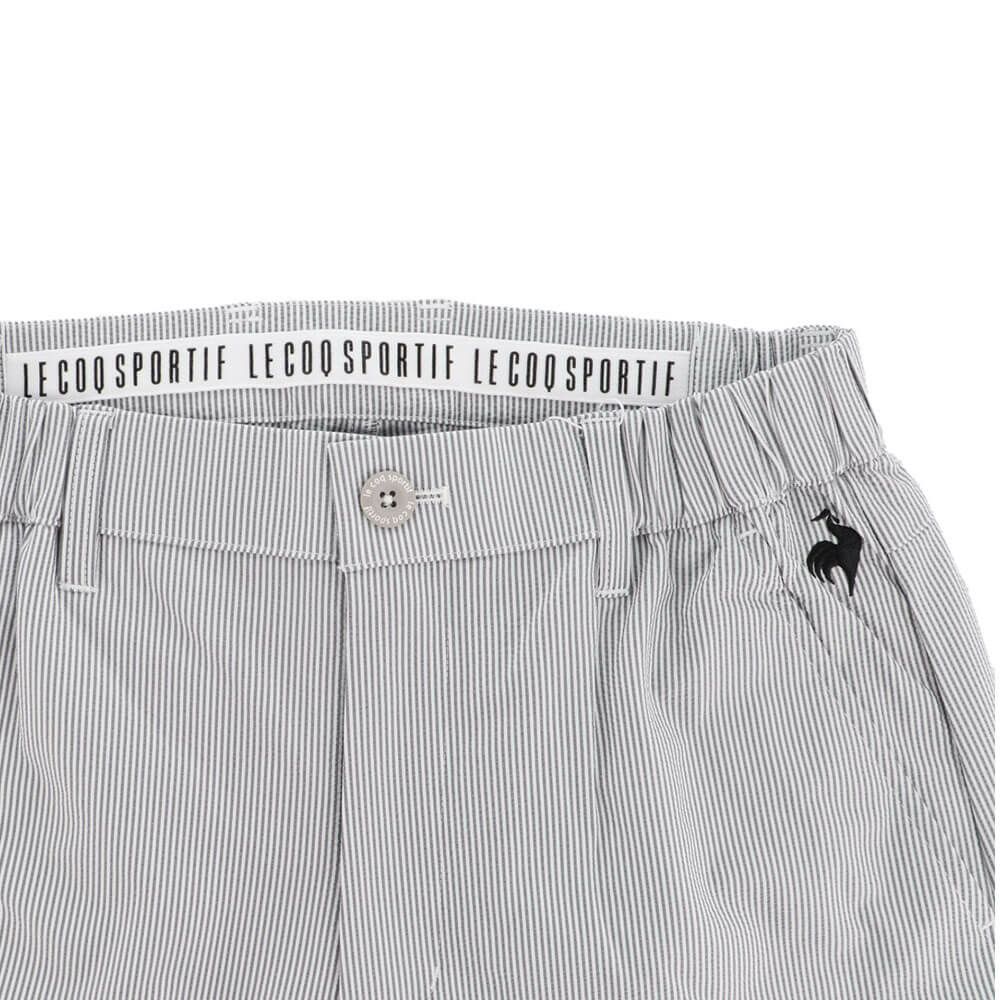 ルコック Le coq sportif　メンズ ストライプ柄 ハーフパンツ LG5SHP02M　2025年モデル　詳細5