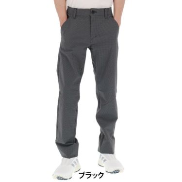 ルコック Le coq sportif　メンズ ギンガムチェック ロングパンツ LG5SLP03M　2025年モデル　詳細2