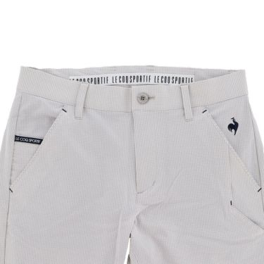 ルコック Le coq sportif　メンズ ギンガムチェック ロングパンツ LG5SLP03M　2025年モデル　詳細10