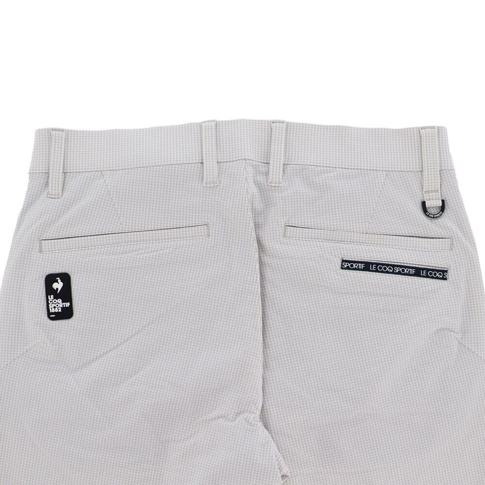 ルコック Le coq sportif　メンズ ギンガムチェック ロングパンツ LG5SLP03M　2025年モデル　詳細11