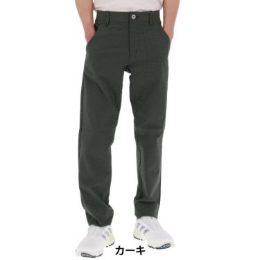 ルコック Le coq sportif　メンズ ギンガムチェック ロングパンツ LG5SLP03M　2025年モデル　詳細12