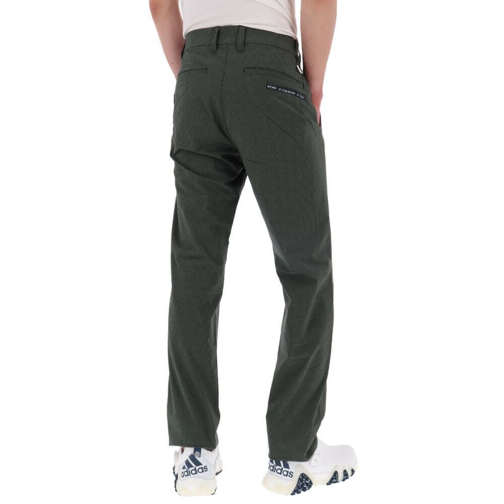 ルコック Le coq sportif　メンズ ギンガムチェック ロングパンツ LG5SLP03M　2025年モデル　詳細13