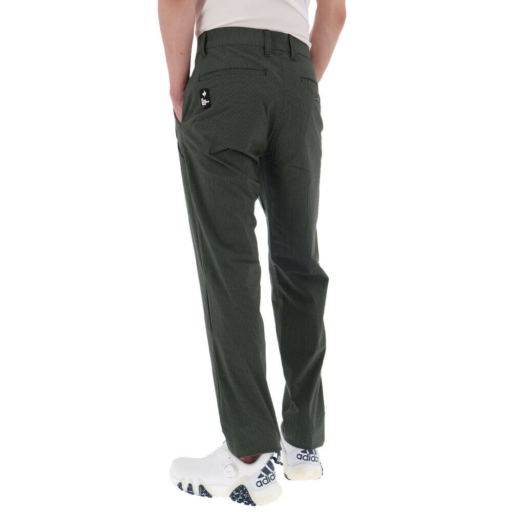 ルコック Le coq sportif　メンズ ギンガムチェック ロングパンツ LG5SLP03M　2025年モデル　詳細14