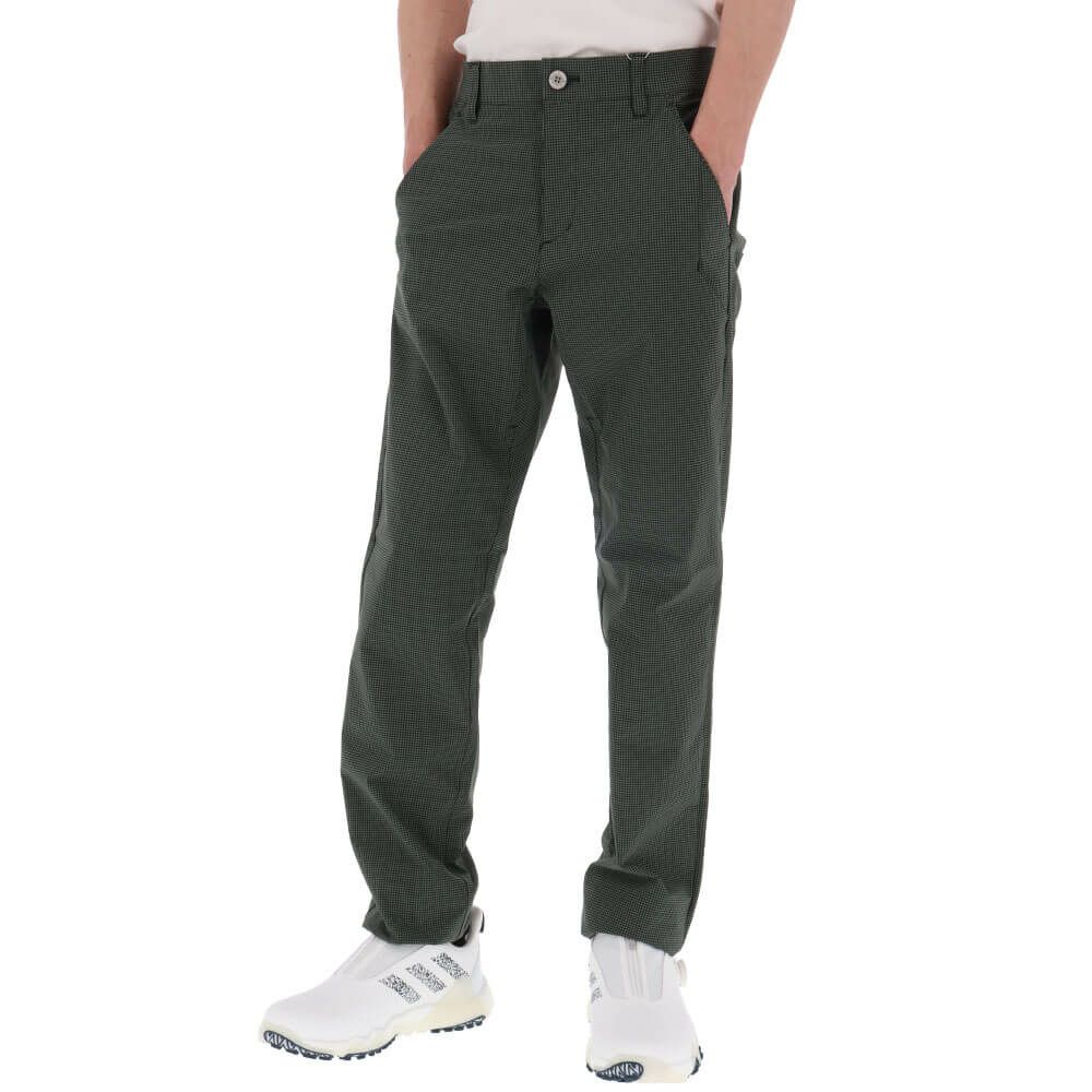 ルコック Le coq sportif　メンズ ギンガムチェック ロングパンツ LG5SLP03M　2025年モデル　詳細15