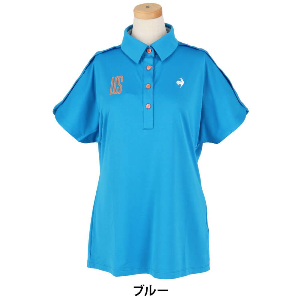 ルコック Le coq sportif　レディース 半袖 ポロシャツ LG5SHS09L　2025年モデル　詳細2