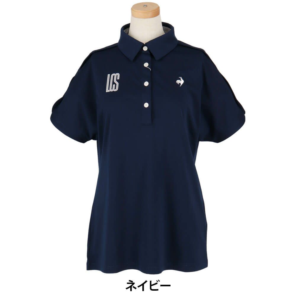 ルコック Le coq sportif　レディース 半袖 ポロシャツ LG5SHS09L　2025年モデル　詳細5