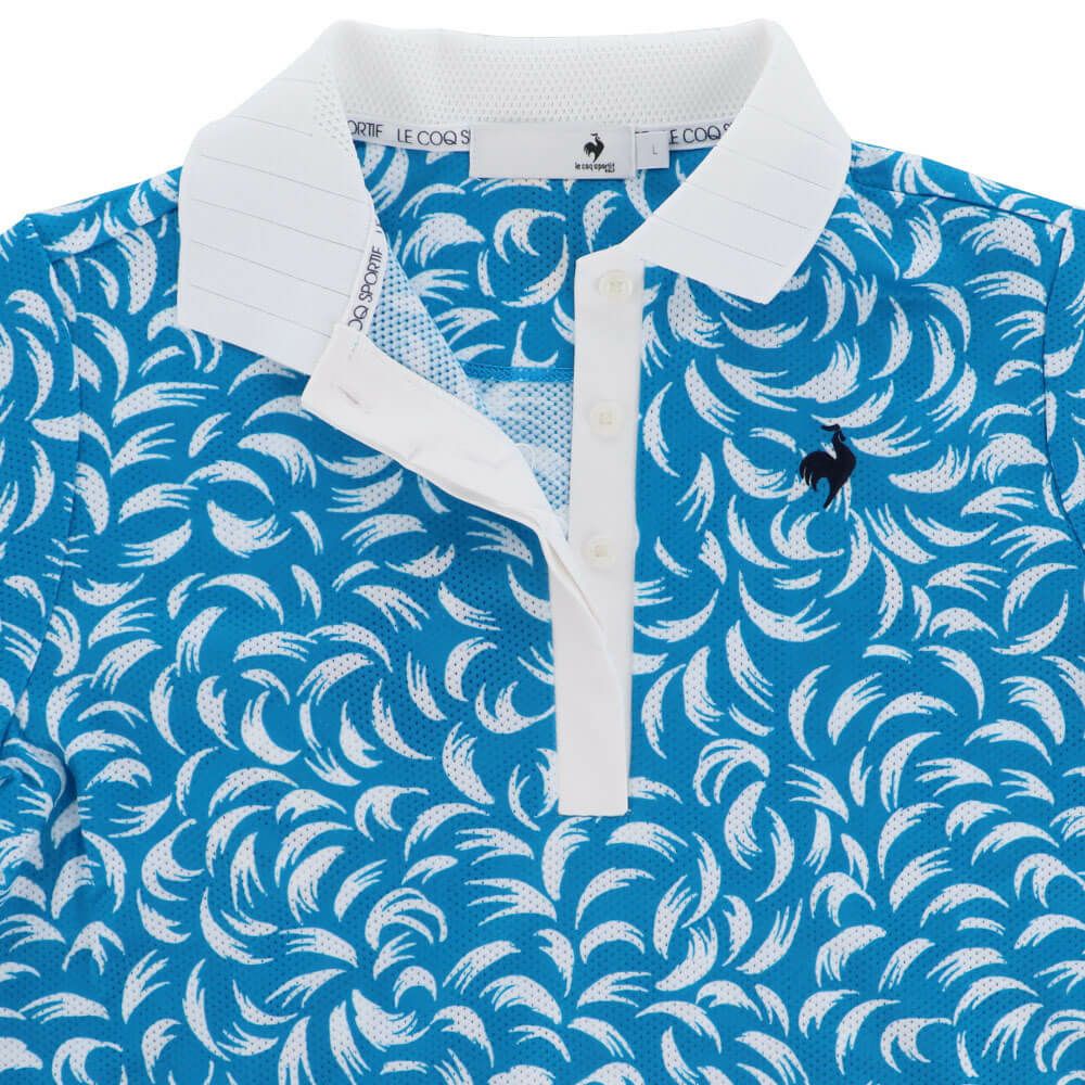 ルコック Le coq sportif　レディース ルースター柄 半袖 ポロシャツ LG5SHS12L　2025年モデル　詳細5