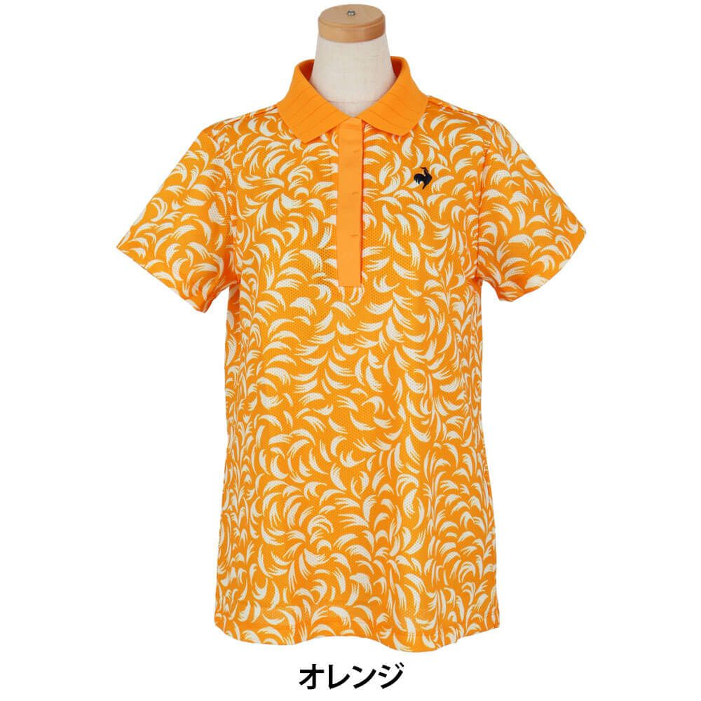 ルコック Le coq sportif　レディース ルースター柄 半袖 ポロシャツ LG5SHS12L　2025年モデル　詳細6