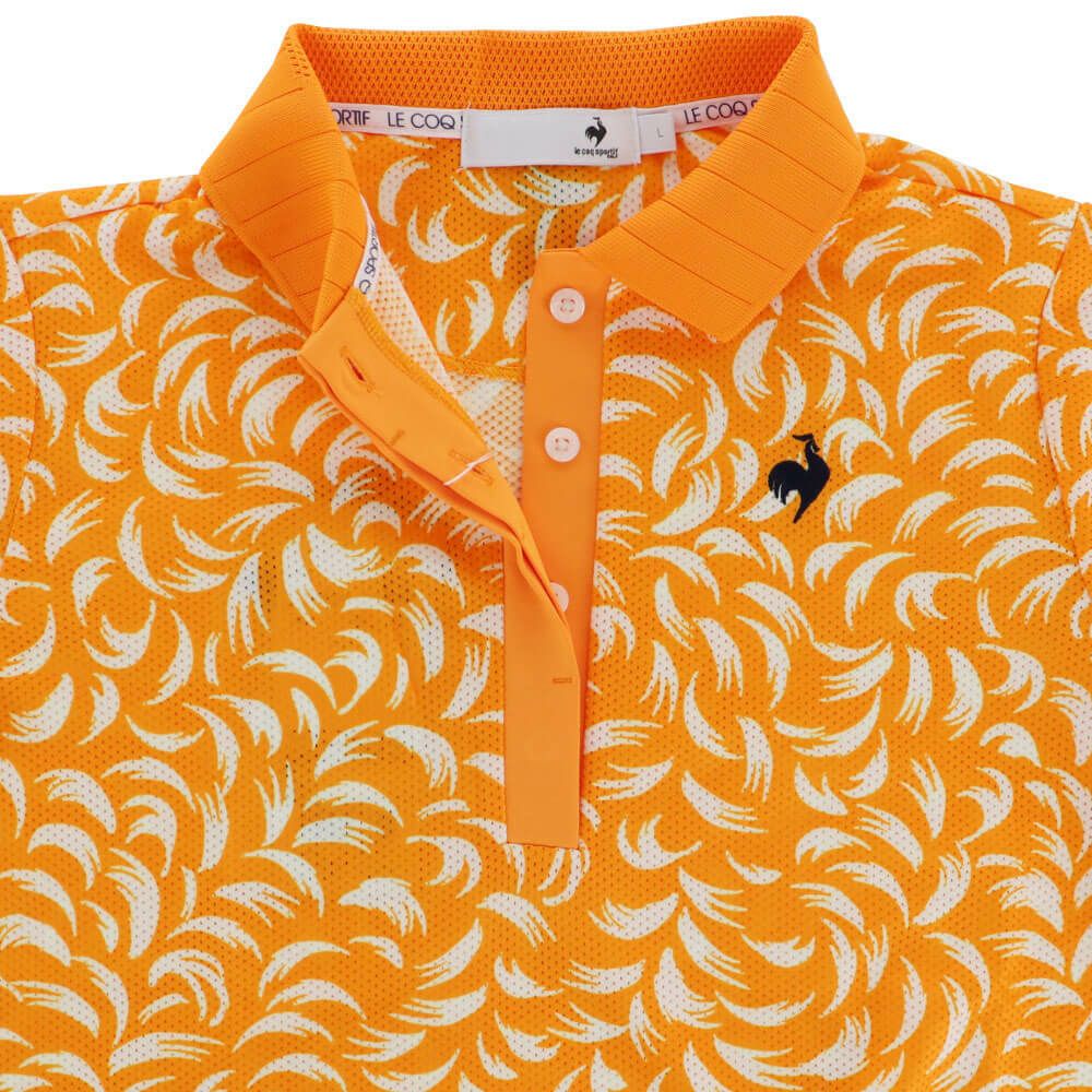 ルコック Le coq sportif　レディース ルースター柄 半袖 ポロシャツ LG5SHS12L　2025年モデル　詳細9