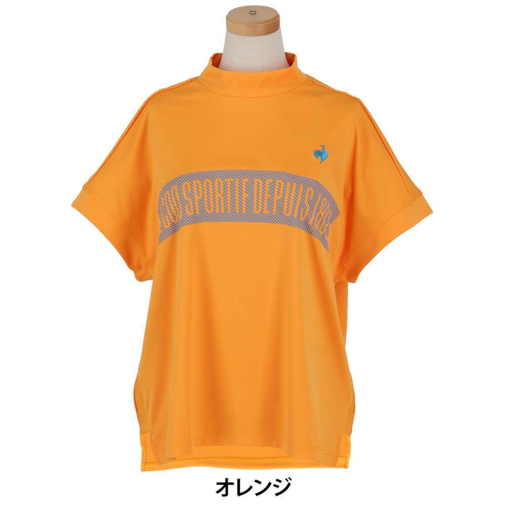 ルコック Le coq sportif　レディース 半袖 モックネックシャツ LG5SHS55L　2025年モデル　詳細6