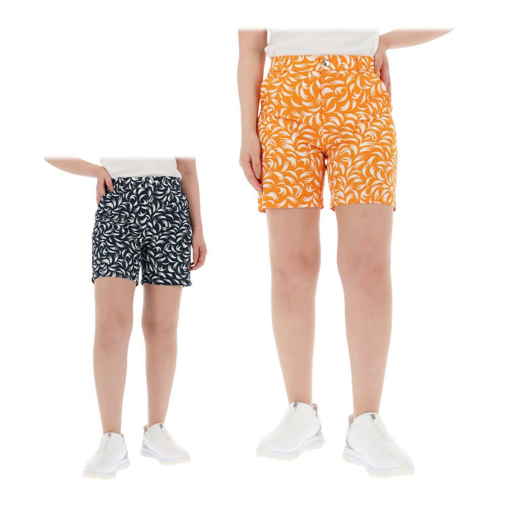 ルコック Le coq sportif　レディース 総柄 ショートパンツ LG5SHP00L　2025年モデル