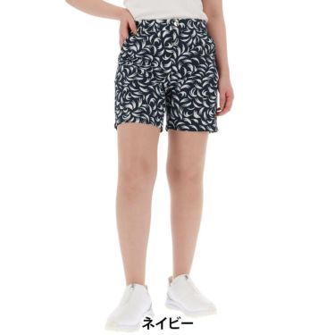 ルコック Le coq sportif　レディース 総柄 ショートパンツ LG5SHP00L　2025年モデル　詳細2
