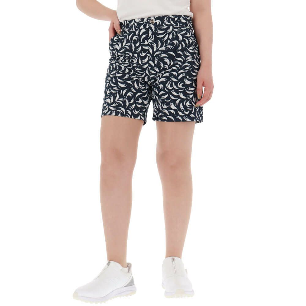 ルコック Le coq sportif　レディース 総柄 ショートパンツ LG5SHP00L　2025年モデル　詳細4