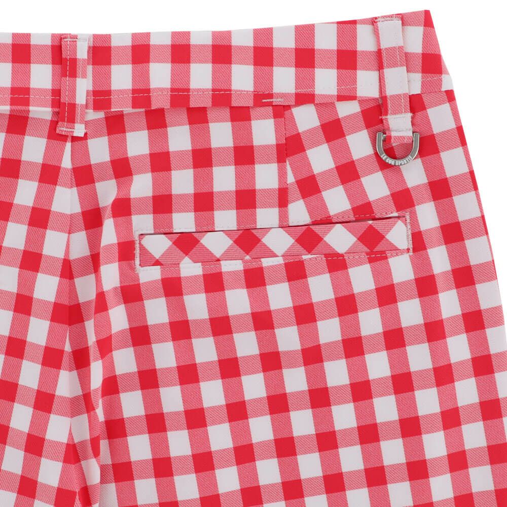 ルコック Le coq sportif　レディース ギンガムチェック 9分丈 パンツ LG5SLP50L　2025年モデル　詳細11