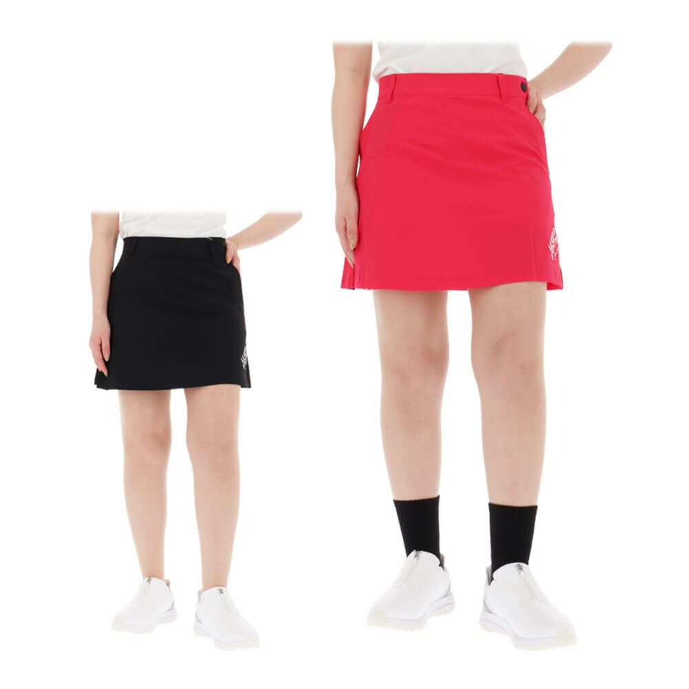 ルコック Le coq sportif　レディース プリーツ切替 インナーパンツ一体型 スカート LG5SSK03L　2025年モデル