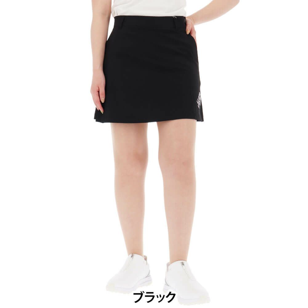 ルコック Le coq sportif　レディース プリーツ切替 インナーパンツ一体型 スカート LG5SSK03L　2025年モデル　詳細2