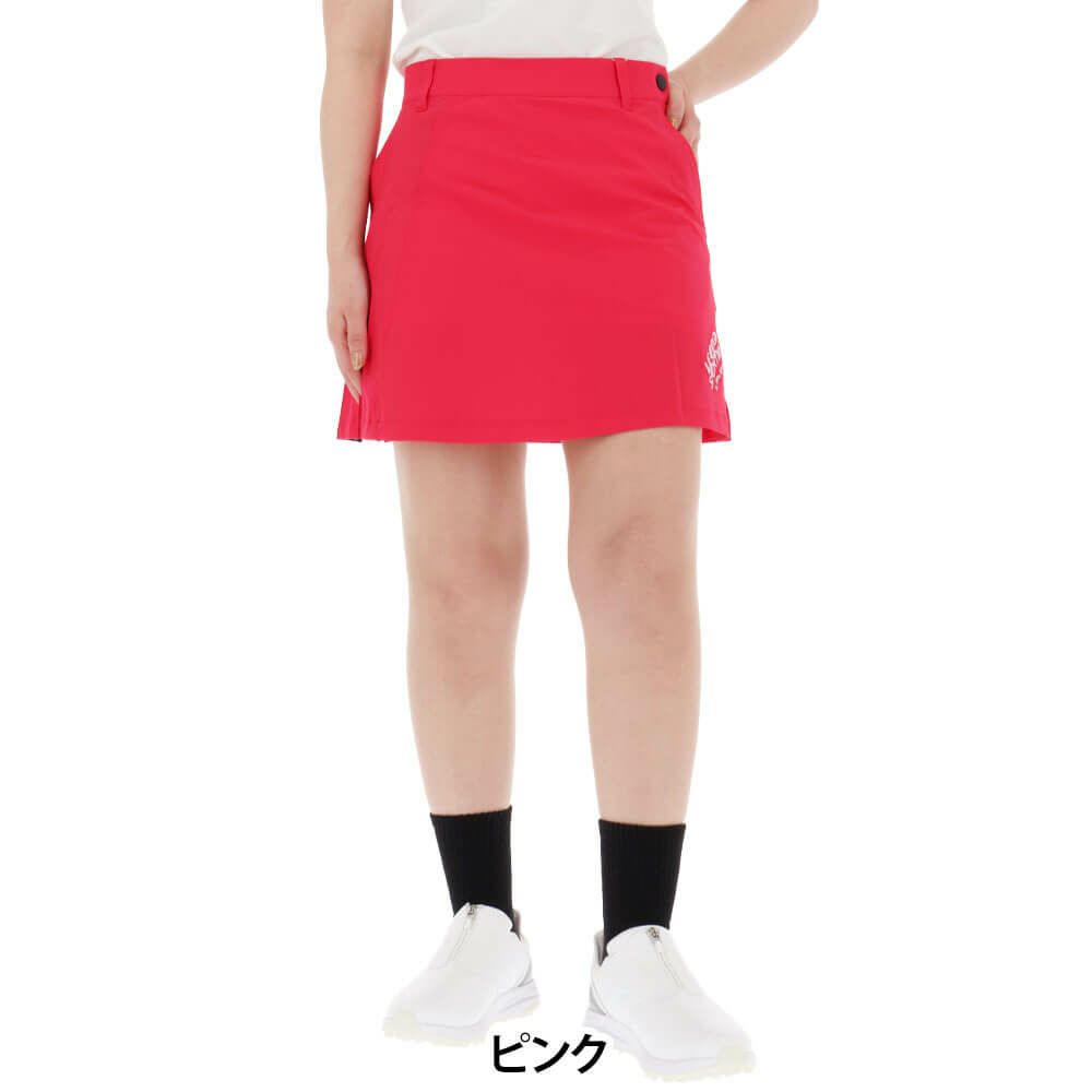 ルコック Le coq sportif　レディース プリーツ切替 インナーパンツ一体型 スカート LG5SSK03L　2025年モデル　詳細7