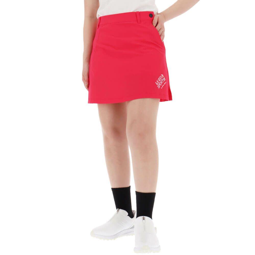 ルコック Le coq sportif　レディース プリーツ切替 インナーパンツ一体型 スカート LG5SSK03L　2025年モデル　詳細9