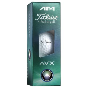 タイトリスト　AVX AIM 360 ゴルフボール　1ダース（12球入り）　2025年モデル 詳細3