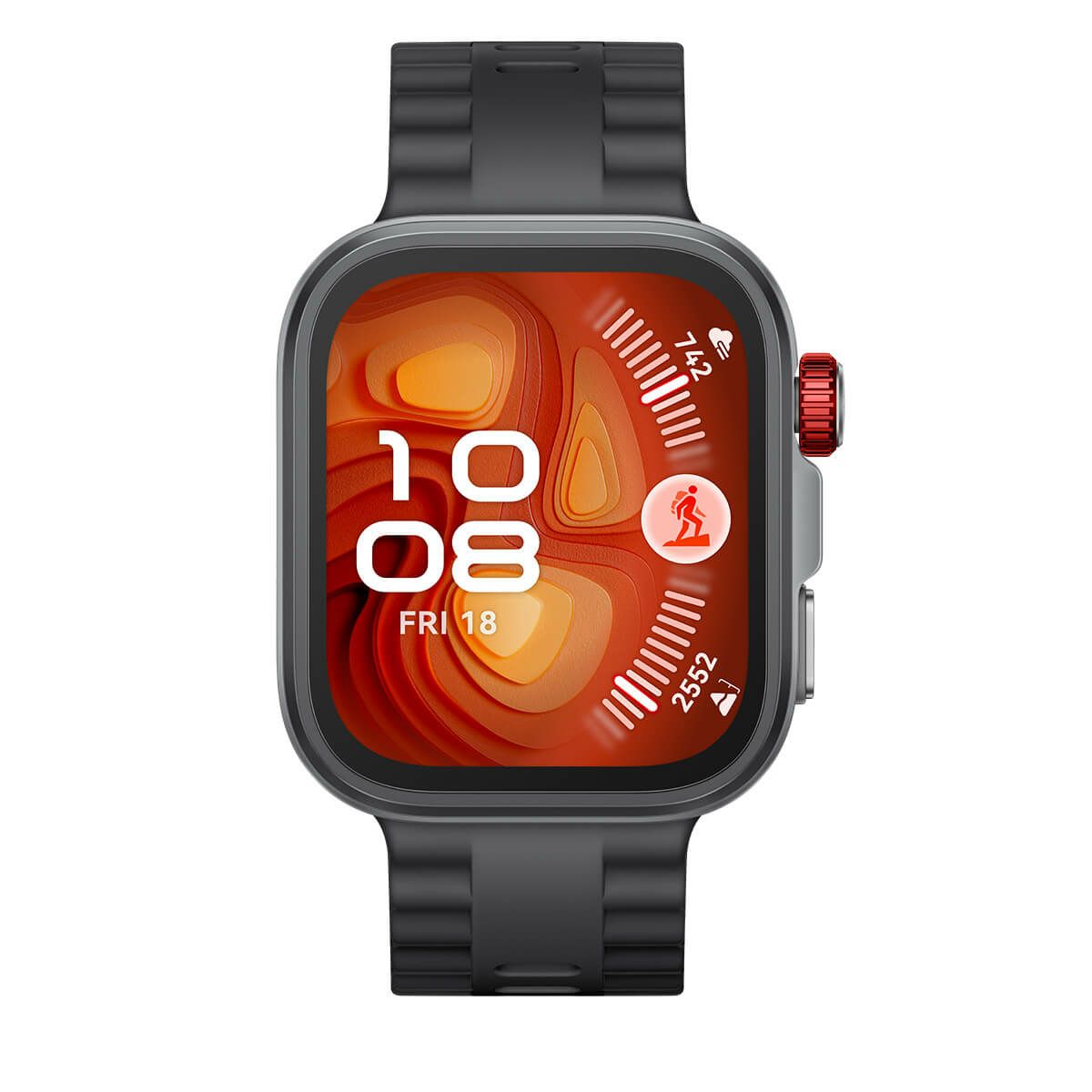 HUAWEI ファーウェイ　WATCH FIT 4 Pro ブラック フルオロエラストマーベルト　SYA-B29-BK　詳細2